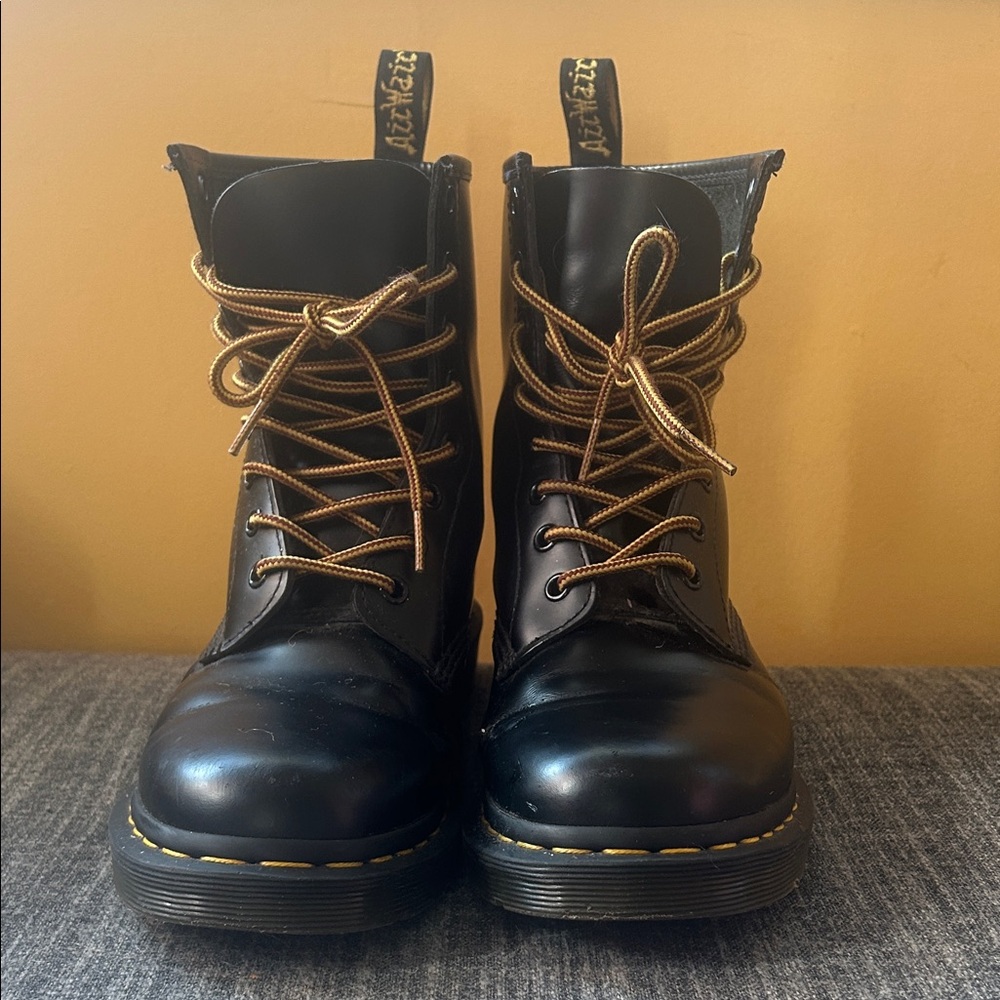 Dr. Martens Black Lace Up Boots